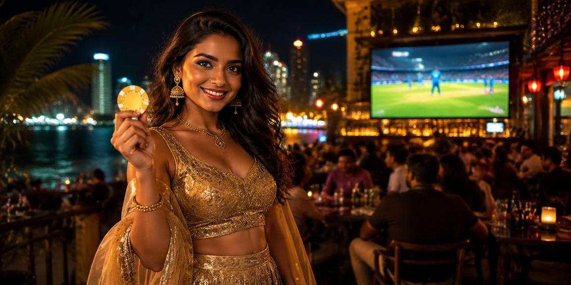 Indian cricket betting player celebrating a win on mobile